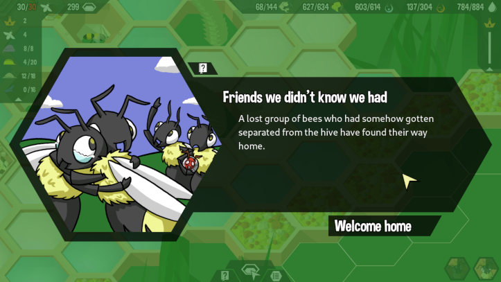 A screenshot of the 'Friends we didn't know we had' event.