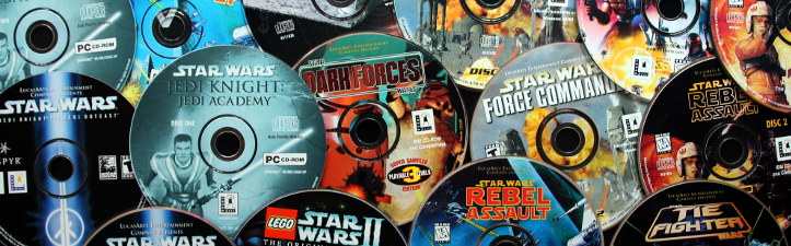 Discs for a bunch of Star Wars games