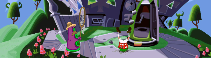Day of the Tentacle Remastered screenshot.