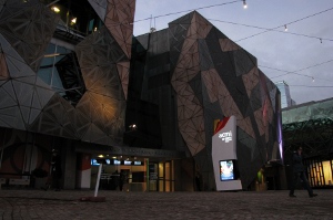 The AMCI building in Federation Square