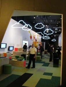 The Indies section of the Game Masters exhibition