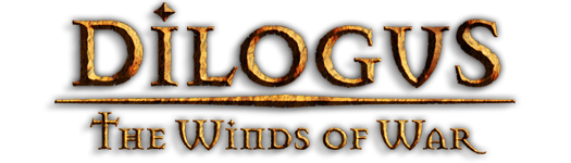 The Dilogus: The Winds of War logo.