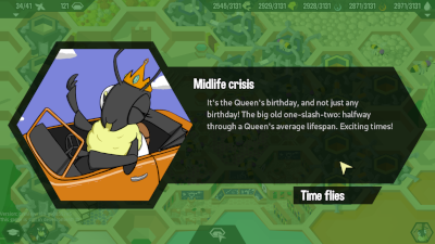 A screenshot of the 'Midlife crisis' event.