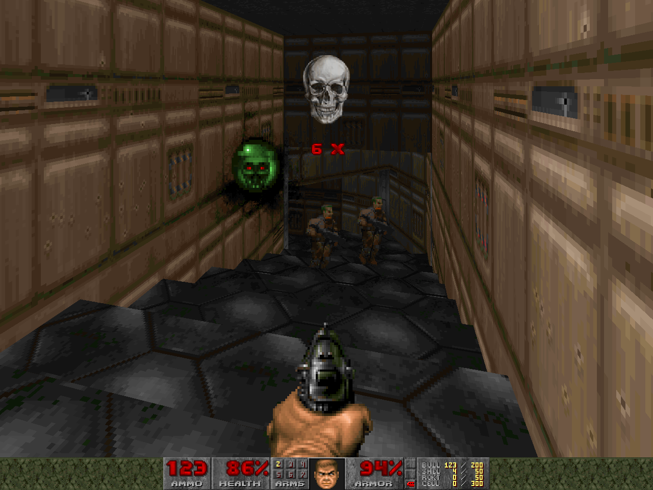 A screenshot from Green Demon Challenge.