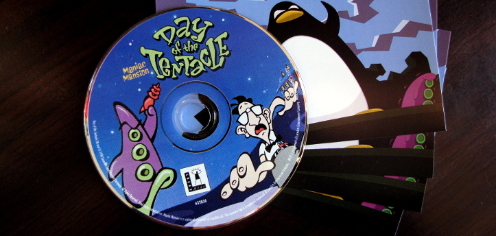 My Day of the Tentacle disc.